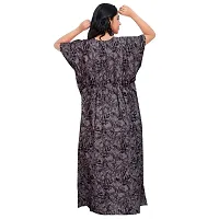 Viscironi Multicoloured Cotton Printed Nightdress For Women-thumb2