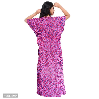 Viscironi Multicoloured Cotton Printed Nightdress For Women-thumb2