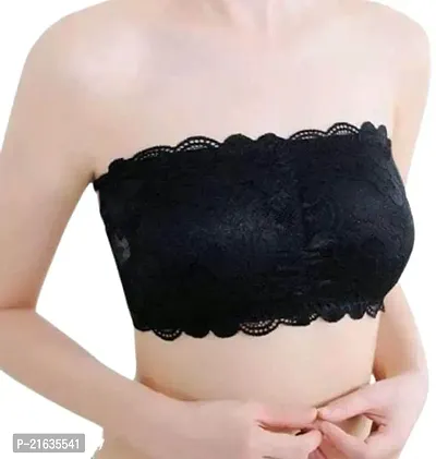 Stylish Cotton Solid Bra For Women-thumb0