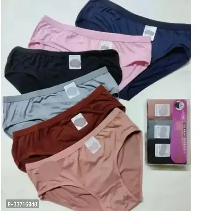 Fancy Cotton Panty Set For Women Pack of 6