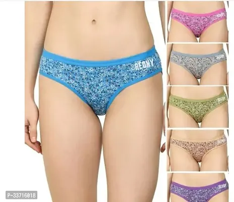 Fancy Cotton Panty Set For Women Pack of 6