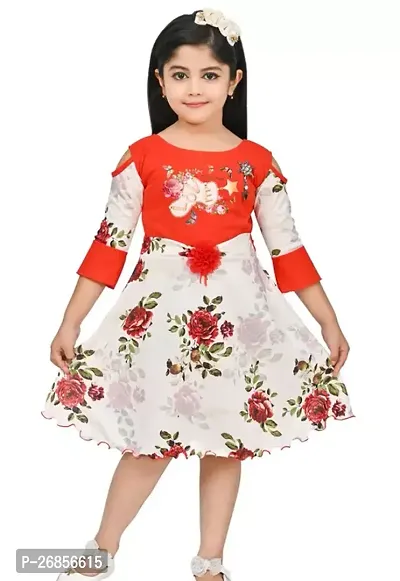 Stylish Girls Silk Blend Frock