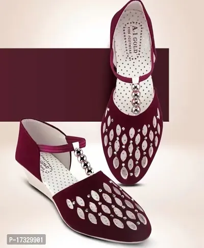 Velvet sandals for Women-thumb0