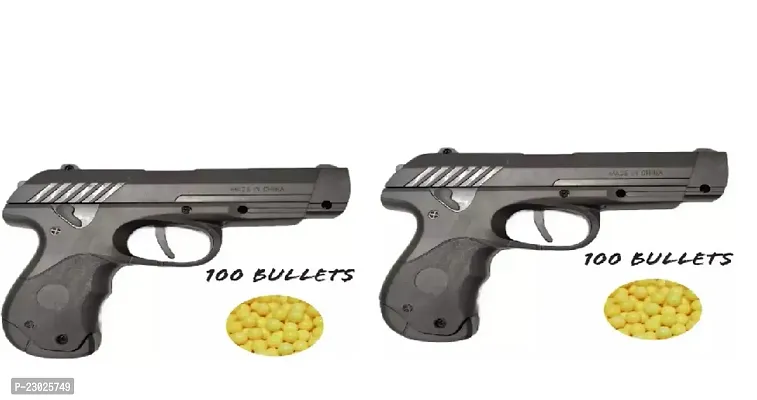 Premium Quality 2027 Mini Pubg Mouser Toy Powerful Gun Black And 2 Pakets Bb Bullets Pack Of 2-thumb0