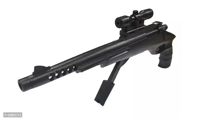 Premium Quality P308 Lazer Light Pubg Mouser Gun Toy Black Colour And Bb Bullets Yellow Colour Pack Of 1-thumb0
