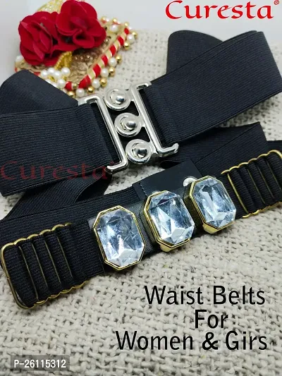 Curesta Womens  Elastic Waist Belt