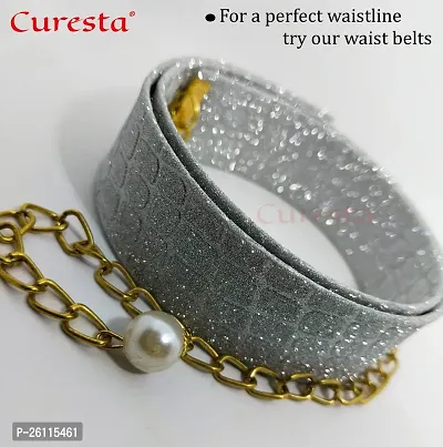 Curesta Trendy Women Belt With Adjustable Chain