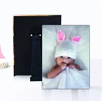 PHOTOJAANIC Personalized Table Photo Frames with Your Photo of size 8X6 Portrait | Customized Photo Frame For Wall  Table Gift Photo Frame | Add your own designs, patterns, text  photo| Best personalized gift-thumb4