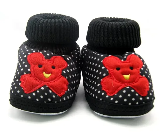 Kids Choice Baby Girls Shoes| Baby Footwear's| Ankle Booties| Infant Shoes for Newborn| First Walking Baby Shoe| 0-12 Months Age| Sparkle Glitter Shoes Shoes| Baby Sequin Soft Boots