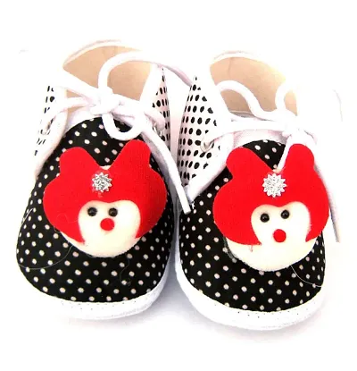 Kids Choice Baby boy & Girls Shoes| Baby Footwear's| Ankle Booties| Infant Shoes for Newborn| First Walking Baby Shoe| 0-12 Months Age| Dark Sparkle Glitter Shoes Shoes