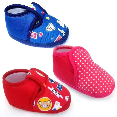 Kids Choice Soft Sole Cat Shoes for 3-12 Month's Baby Girl and Baby Boys