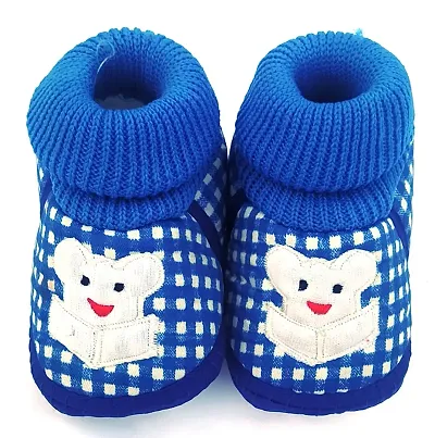 Printed Cotton Booties for New Born