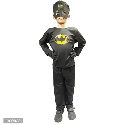Batman Dress With Mask For Kids Boys And Girls