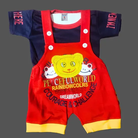 Stylish Blend Dungaree For Kids