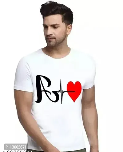 Polyester Round neck casual type printed men tshirt