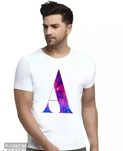 Polyester Round neck casual type printed men tshirt-thumb0