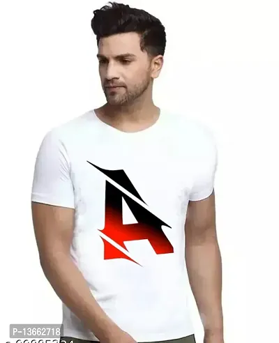 Polyester Round neck casual type printed men tshirt-thumb0