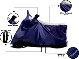 Protective Taffeta Waterproof Two Wheeler Bike Cover For Royal Enfield Bullet 500-thumb2