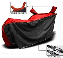 Protective Polyester Waterproof Two Wheeler Bike Cover For TVS NTORQ-thumb2