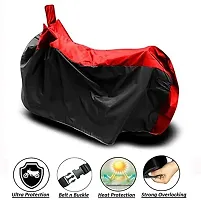 Protective Polyester Waterproof Two Wheeler Bike Cover For Hero Splendor PRO-thumb1