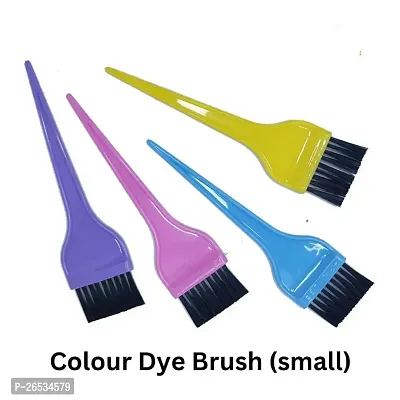 HITAN HAIR COLOUR DYE BRUSH PACK OF 4 MULTICOLOUR