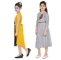 Vastra Fab Girl Dress Combo Multicolour-thumb1