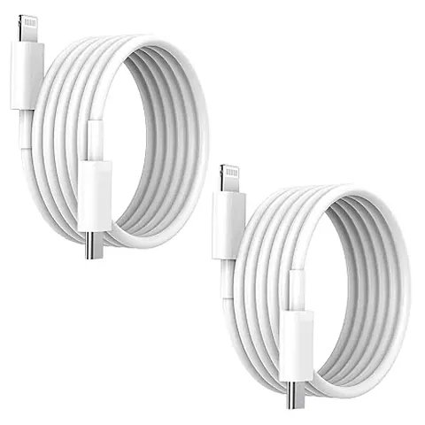 Usb C To Lightning Cable, 2 Pack 6.6Ft iPhone 12 Fast Charger Cable Type C To Lightning Cable