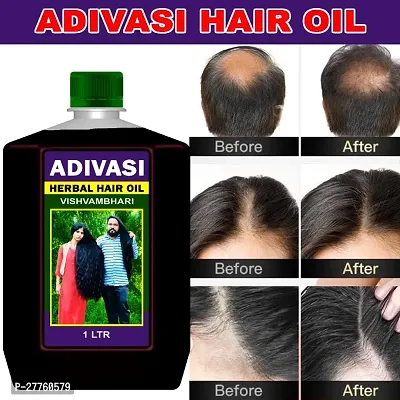 Adivasi Herbal Hair Oil 1 Ltr-thumb0