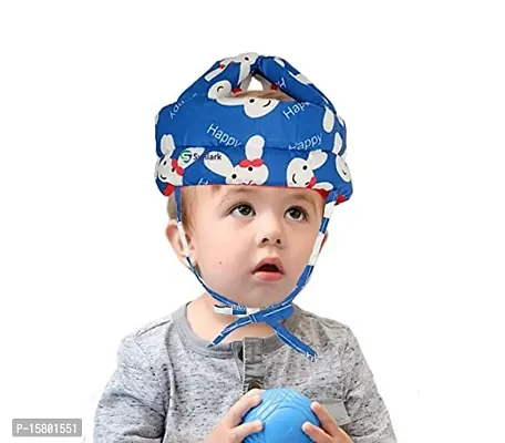 blue baby head sefety helmet-thumb0