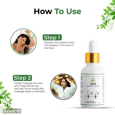 HerbalSupport Hair Growth Serum Advanced Hair Growth Serum For Unisex, Redensyl Hair Growth Serum With Natural Ingredients, 30ml-thumb2