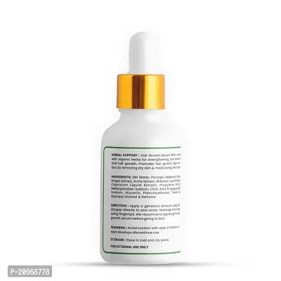 HerbalSupport Hair Growth Serum Advanced Hair Growth Serum For Unisex, Redensyl Hair Growth Serum With Natural Ingredients, 30ml-thumb4