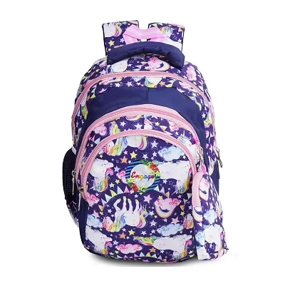 Stylish PU Printed Backpack