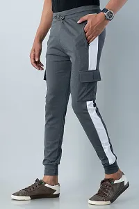 STYLE ACCORD Men Lycra 4 Pocket Track Pant (4XL, Dark Grey)-thumb3