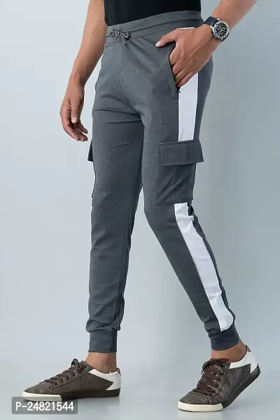 STYLE ACCORD Men Lycra 4 Pocket Track Pant (4XL, Dark Grey)-thumb4