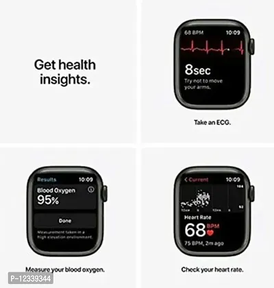 Smartwatches Smartwatch&nbsp;&nbsp;(Black Strap, 1.75)-thumb5