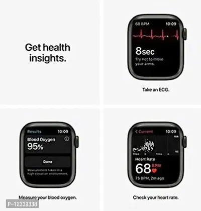 I7 Smartwatch&nbsp;&nbsp;(Black Strap, M)-thumb5