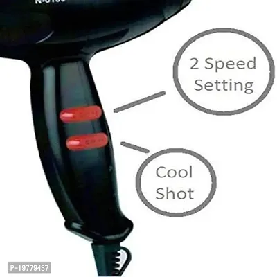 FIREPLAY N-6130/1800-W Hair Dryer-Black-thumb2