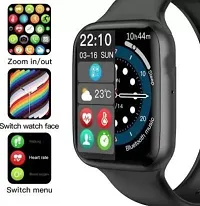 Smartwatches Smartwatch&nbsp;&nbsp;(Black Strap, 1.75)-thumb2