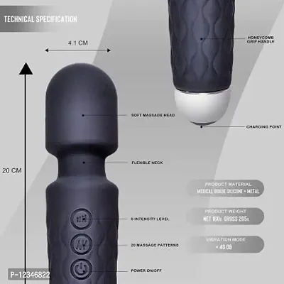 Vibration Modes Waterproof Handheld Massager-thumb0