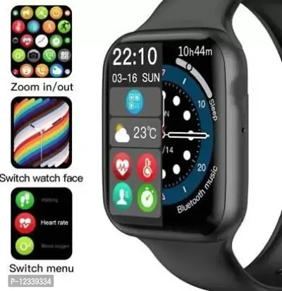 Smartwatch&nbsp;&nbsp;(Black, Misty Rose Strap, 1.75)-thumb3