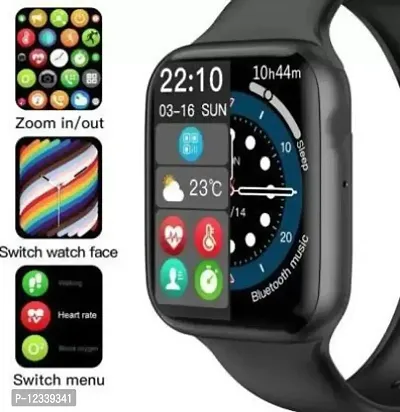 I7 Smartwatch Smartwatch&nbsp;&nbsp;(Black Strap, Free Size)-thumb3