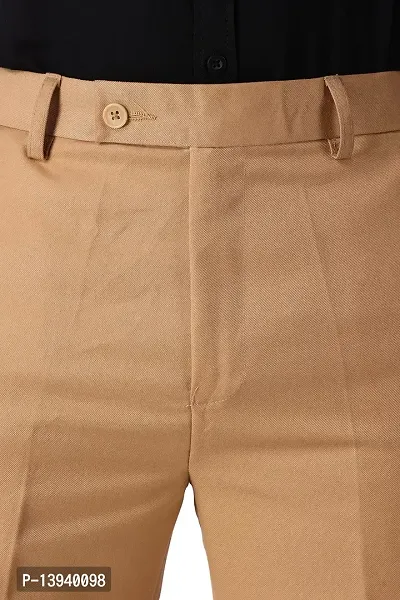 MALENO Slim Fit Men Cotton Blend Formal Trouser-thumb5