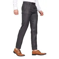 MALENO Slim Fit PV Textured 4 Pocket Formal Trouser for Men-thumb4