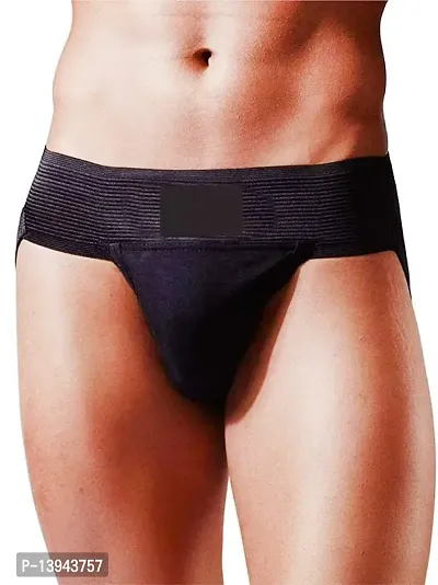 MALENO Men's Cotton Supporter Underwear Black Pack of 1-thumb0