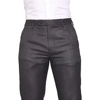 MALENO Slim Fit PV Textured 4 Pocket Formal Trouser for Men-thumb2