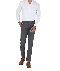 MALENO Men's Regular Fit Formal Trouser-thumb4