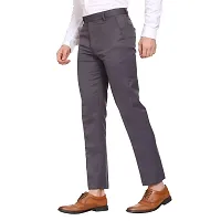 MALENO Slim Fit Men Cotton Blend Formal Trouser-thumb4