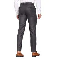 MALENO Slim Fit PV Textured 4 Pocket Formal Trouser for Men-thumb1