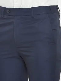 MALENO Slim Fit Men Solid Trouser-thumb1
