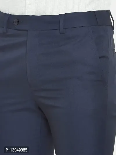 MALENO Slim Fit Men Solid Trouser-thumb2